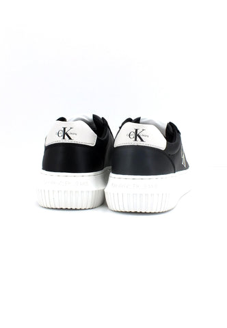 CALVIN KLEIN Chuncky Cupsole Sneaker Donna Black White YW0YW00823 - Sandrini Calzature e Abbigliamento