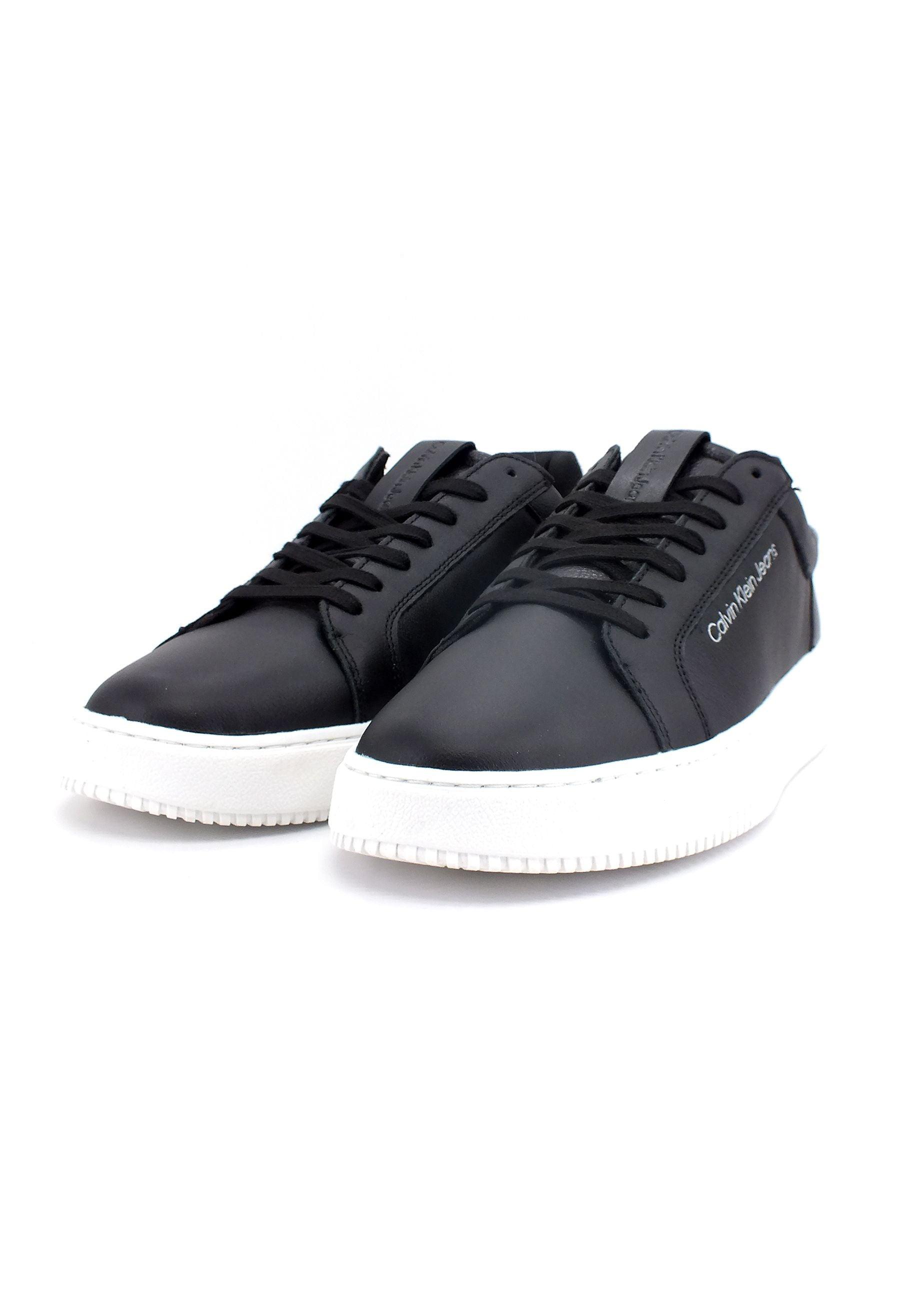 CALVIN KLEIN Chunky Cupsole Sneaker Uomo Black YM0YM00330 - Sandrini Calzature e Abbigliamento