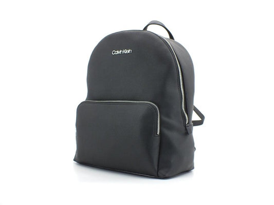 CALVIN KLEIN CK Must Campus Backpack Pocket Mid Zaino Black K60K608307 - Sandrini Calzature e Abbigliamento
