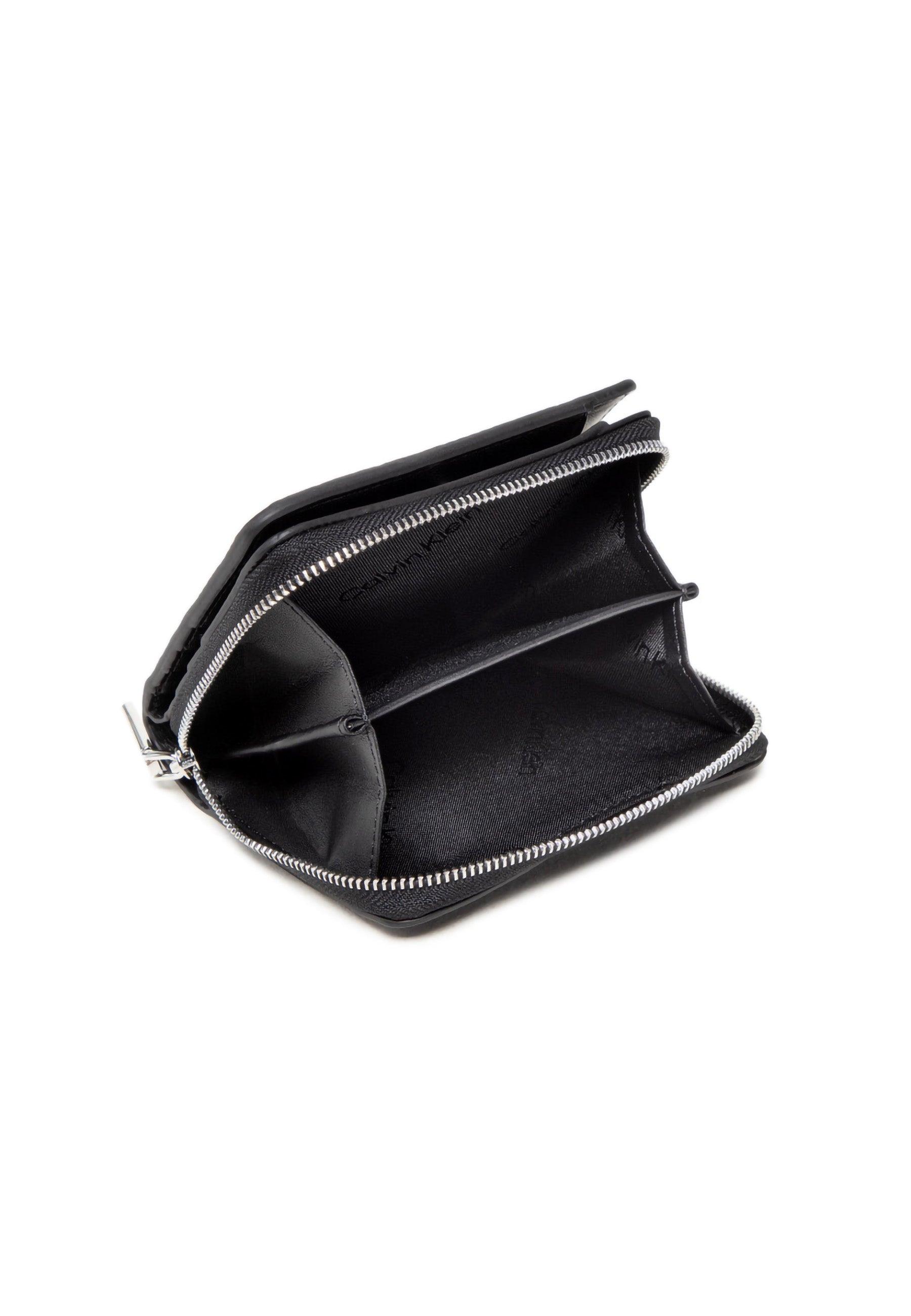 CALVIN KLEIN Ck Must Portafoglio Donna Black Mono K60K609996 - Sandrini Calzature e Abbigliamento