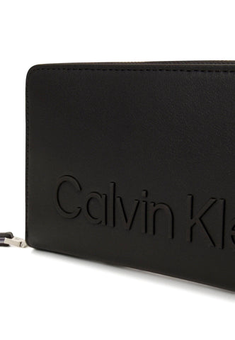 CALVIN KLEIN Ck Set Large Portafoglio Donna Black K60K610263 - Sandrini Calzature e Abbigliamento