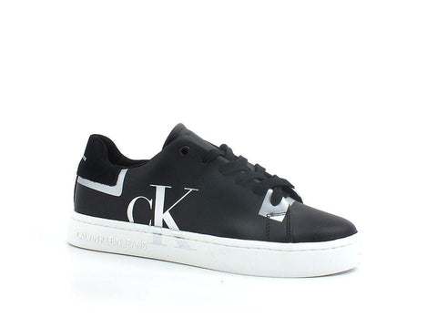 CALVIN KLEIN Classic Cupsole Slip On 1 Sneaker Logo Black YW0YW00501 - Sandrini Calzature e Abbigliamento
