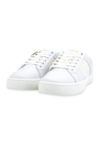 CALVIN KLEIN Classic Cupsole Sneaker Uomo White Ivory YM0YM00569 - Sandrini Calzature e Abbigliamento