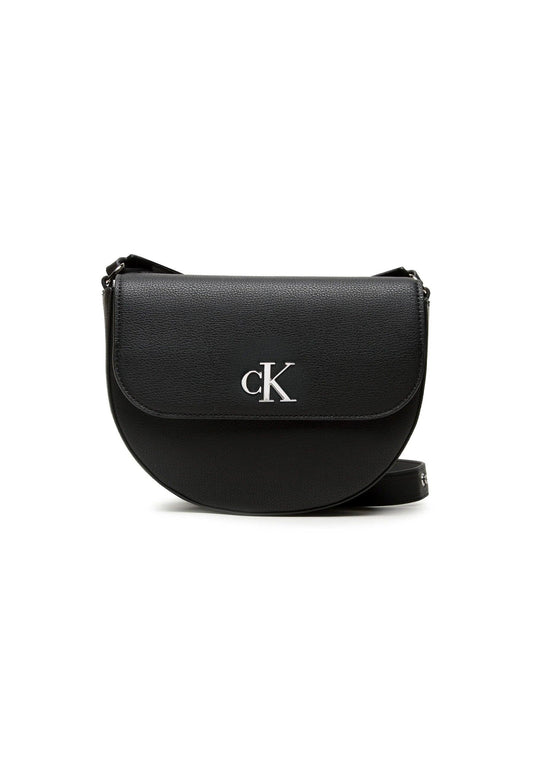 CALVIN KLEIN Minimal Monogram Borsa Tracolla Black K60K610842 - Sandrini Calzature e Abbigliamento