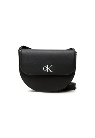 CALVIN KLEIN Minimal Monogram Borsa Tracolla Black K60K610842 - Sandrini Calzature e Abbigliamento