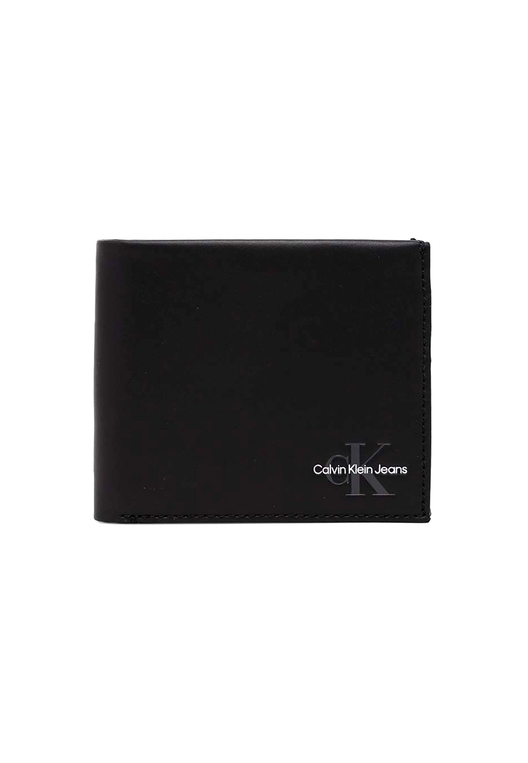 CALVIN KLEIN Monogram Soft Portafoglio Uomo Black K50K510148 - Sandrini Calzature e Abbigliamento