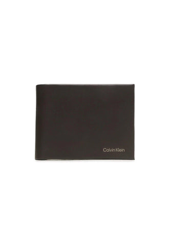 CALVIN KLEIN Portafoglio Bifold Uomo Dark Brown K50K510599 - Sandrini Calzature e Abbigliamento