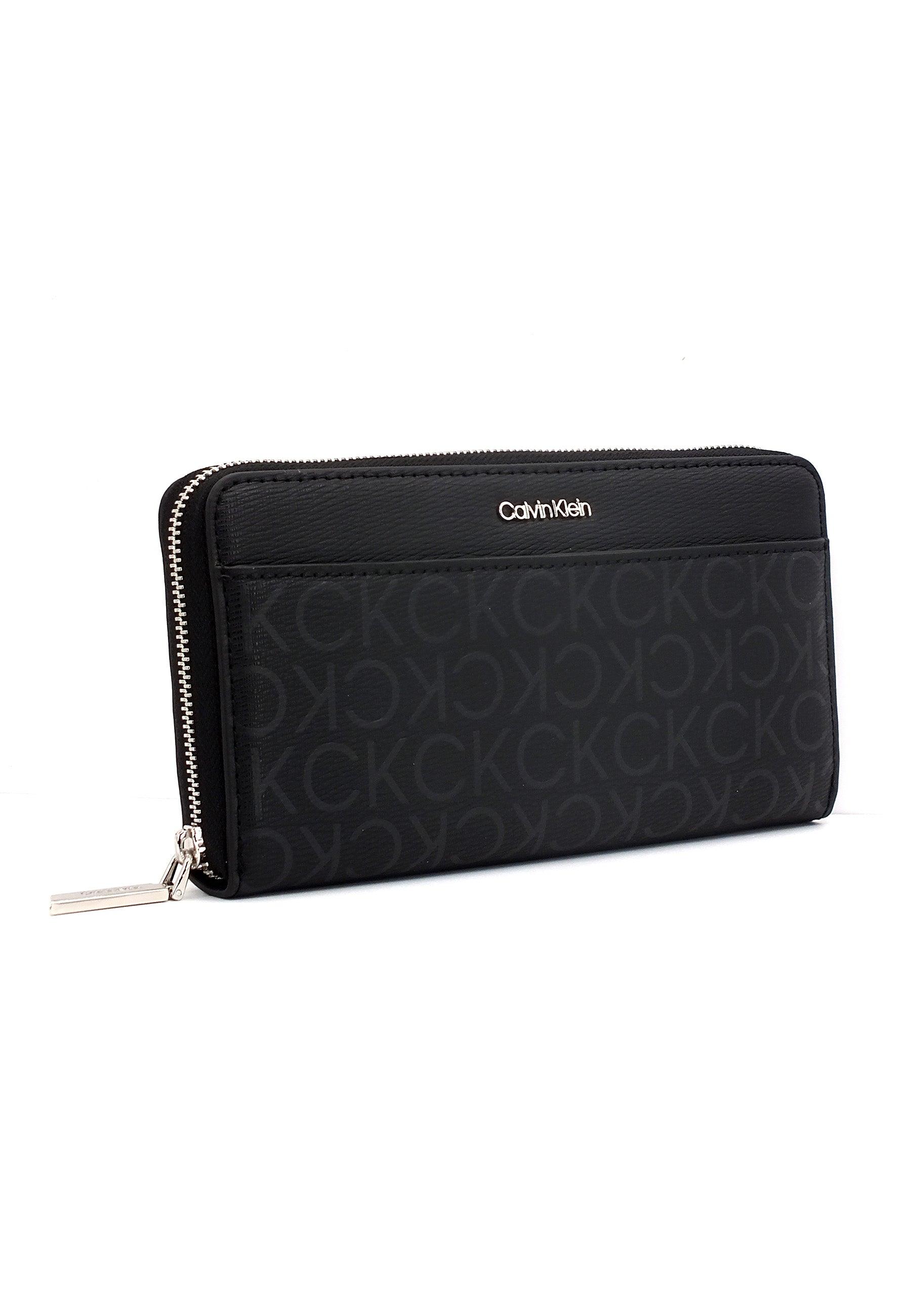 CALVIN KLEIN Portafoglio Donna Black K60K609910 - Sandrini Calzature e Abbigliamento