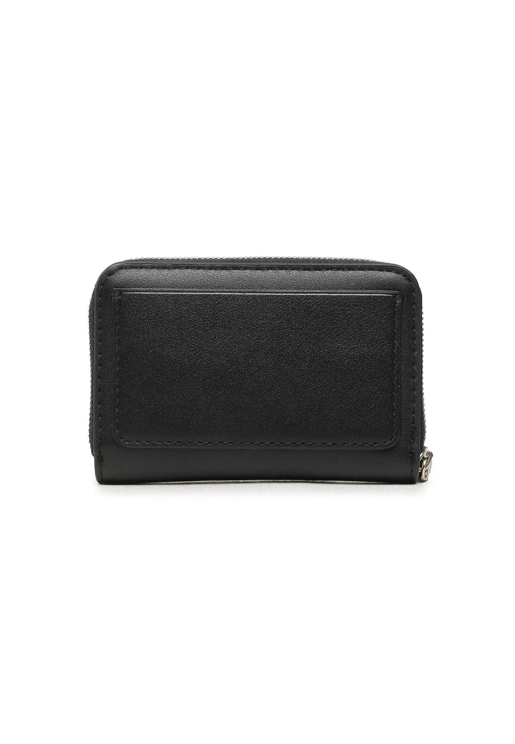 CALVIN KLEIN Portafoglio Donna Zip Monogram Black K60K607229 - Sandrini Calzature e Abbigliamento