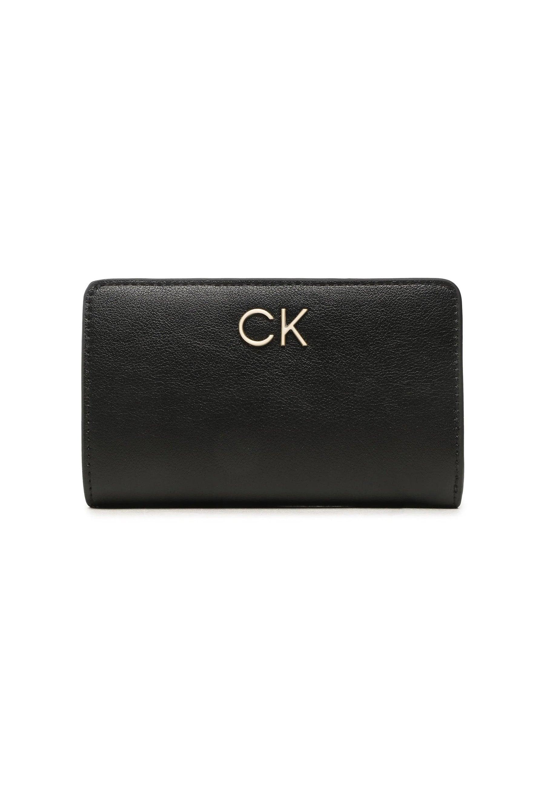 CALVIN KLEIN Portafoglio Re-Lock Bifold Donna Black K60K610962 - Sandrini Calzature e Abbigliamento