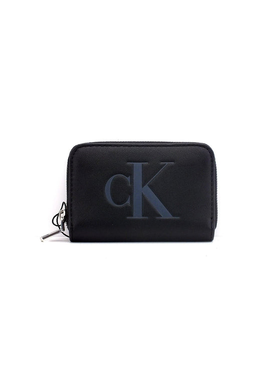 CALVIN KLEIN Portafoglio Small Donna Black K60K610096 - Sandrini Calzature e Abbigliamento
