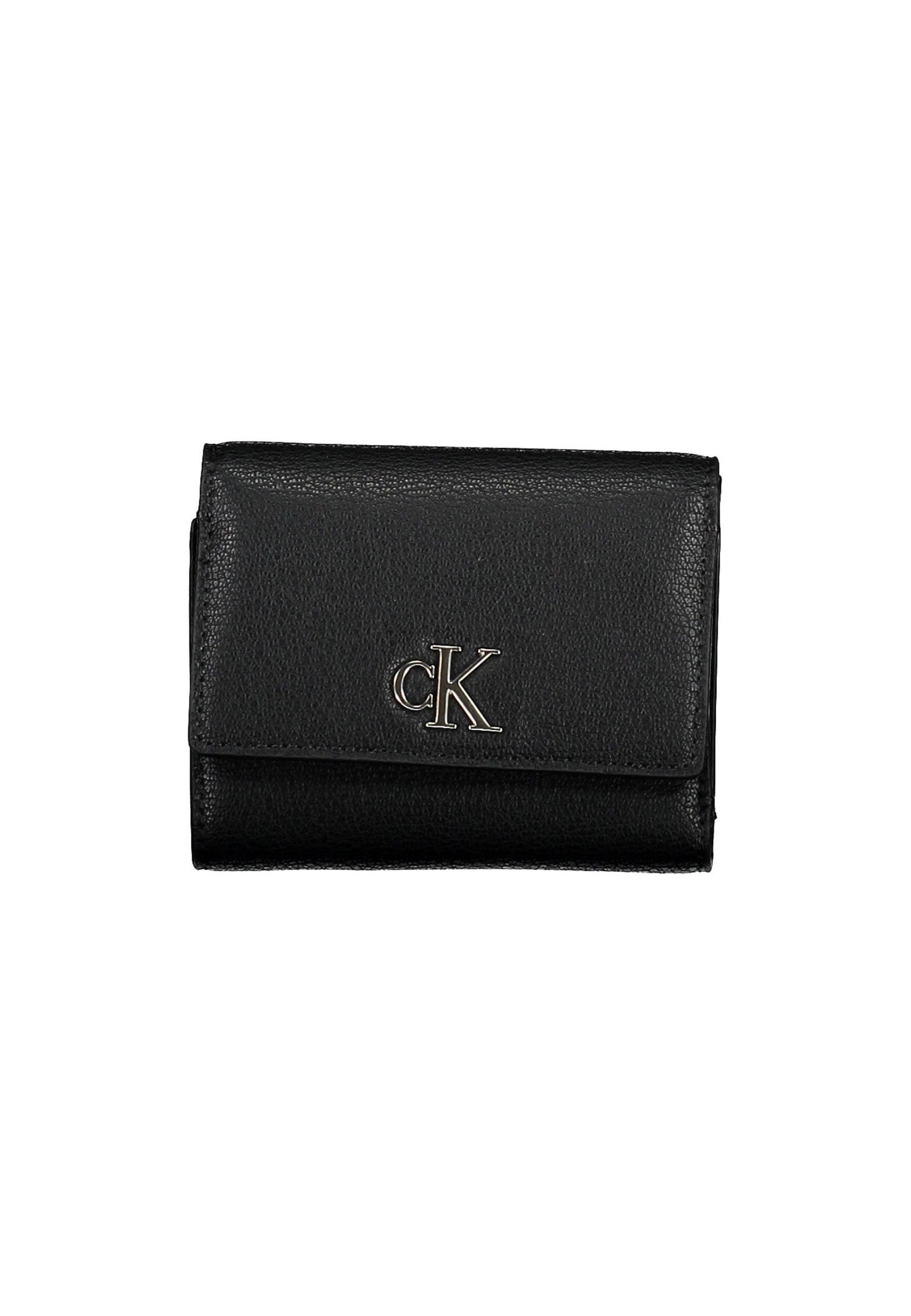 CALVIN KLEIN Portafoglio Trifold Donna Monogram Black K60K610107 - Sandrini Calzature e Abbigliamento