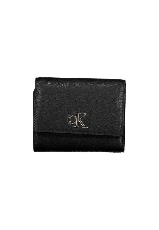 CALVIN KLEIN Portafoglio Trifold Donna Monogram Black K60K610107 - Sandrini Calzature e Abbigliamento