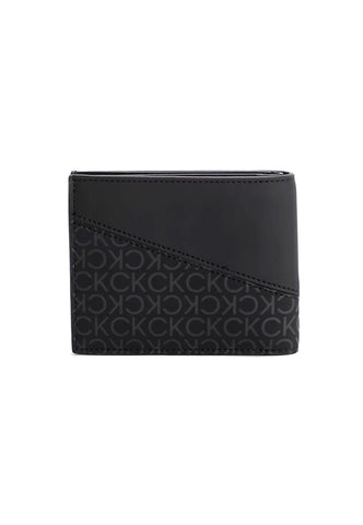CALVIN KLEIN Portafoglio Uomo Black K50K510491 - Sandrini Calzature e Abbigliamento