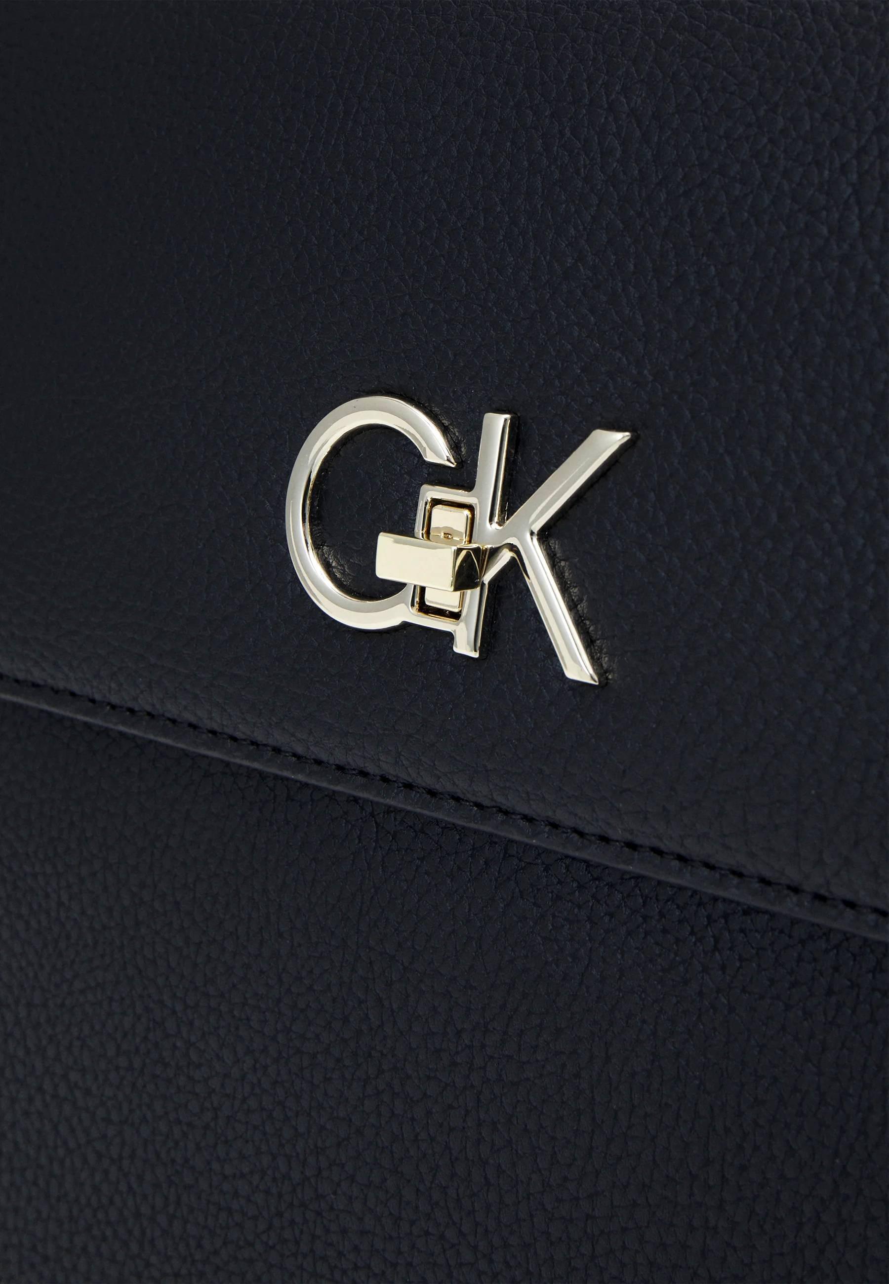 CALVIN KLEIN Re-Lock Borsa Tote Black K60K610178 - Sandrini Calzature e Abbigliamento