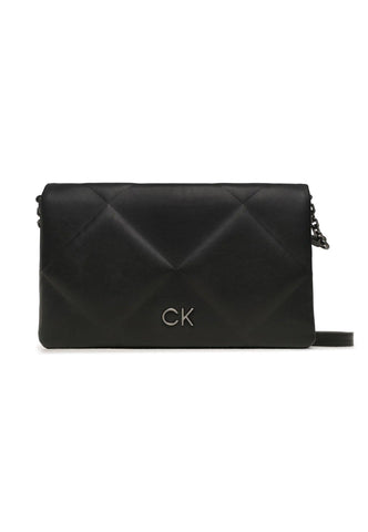 CALVIN KLEIN Re-Lock Borsa Tracolla Black K60K611021 - Sandrini Calzature e Abbigliamento