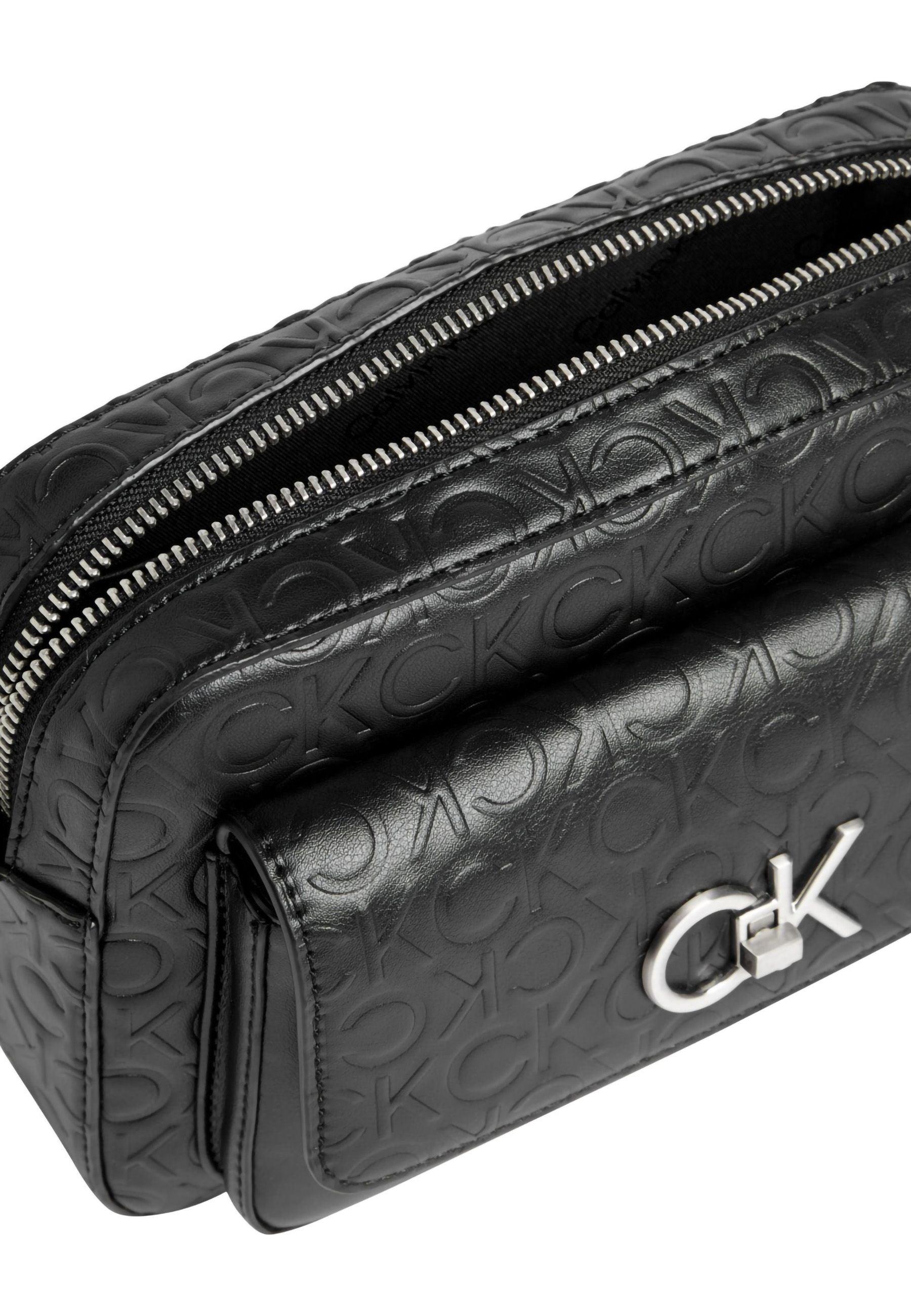CALVIN KLEIN Re-Lock Camera Bag Tracolla Black K60K610921 - Sandrini Calzature e Abbigliamento