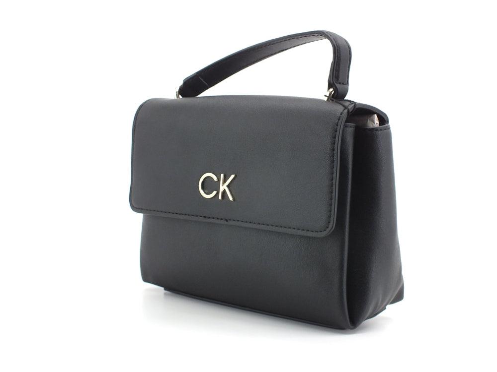 CALVIN KLEIN Re-Lock Mini Top Borsa Black K60K608878 - Sandrini Calzature e Abbigliamento