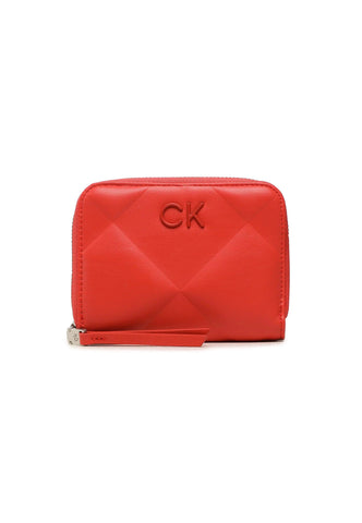 CALVIN KLEIN Re-Lock Portafoglio Donna Aurora Red K60K610785 - Sandrini Calzature e Abbigliamento