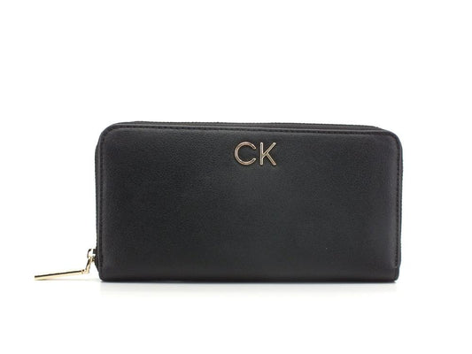 CALVIN KLEIN Re-Lock Slim Wallet Portafoglio Black K60K608919 - Sandrini Calzature e Abbigliamento