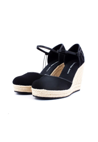 CALVIN KLEIN Sandalo Zeppa Donna Black YW0YW01194 - Sandrini Calzature e Abbigliamento