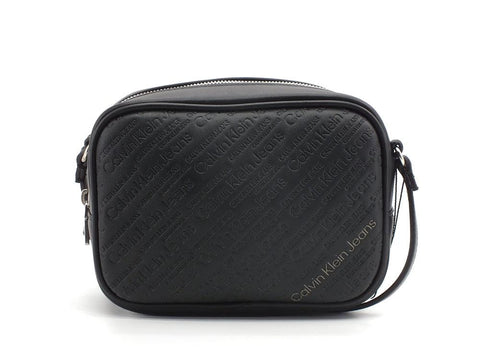 CALVIN KLEIN Sculpted Print Borsa Black K60K608941 - Sandrini Calzature e Abbigliamento