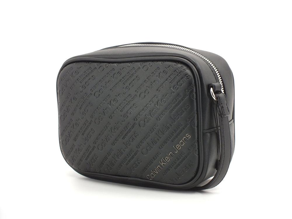 CALVIN KLEIN Sculpted Print Borsa Black K60K608941 - Sandrini Calzature e Abbigliamento