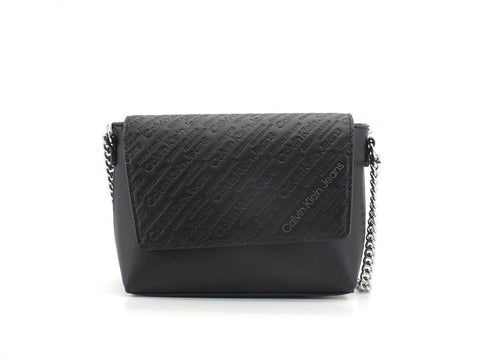 CALVIN KLEIN Sculpted Print Shoulder Borsa Black K60K608940 - Sandrini Calzature e Abbigliamento