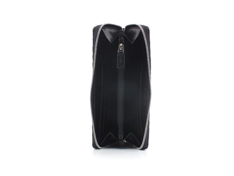 CALVIN KLEIN Sculpted Print Zip Portafoglio Black K60K608961 - Sandrini Calzature e Abbigliamento