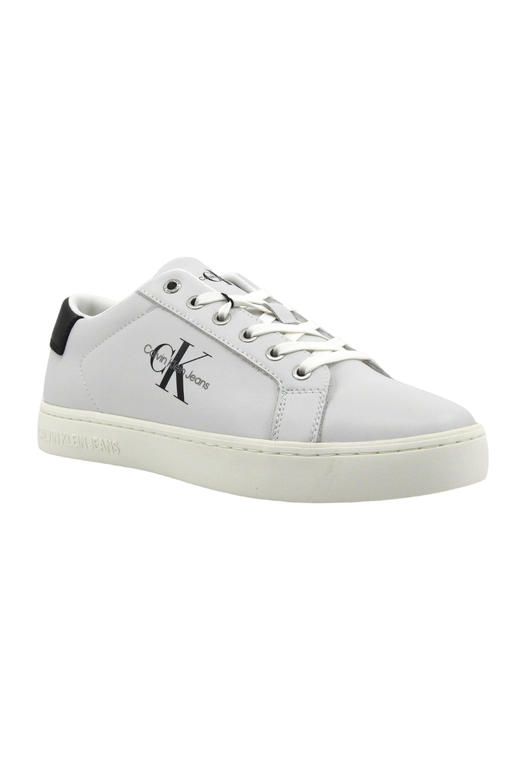 CALVIN KLEIN Sneaker Classic Cup Uomo Bright White YM0YM00491 - Sandrini Calzature e Abbigliamento