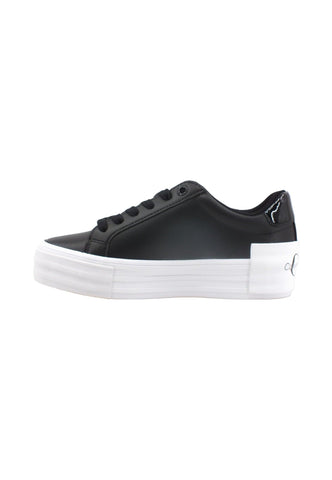 CALVIN KLEIN Sneaker Donna Black Bright White YW0YW01294 - Sandrini Calzature e Abbigliamento