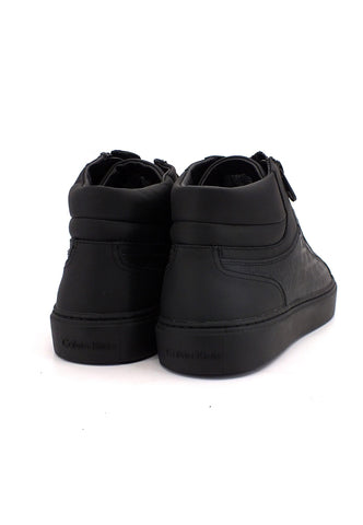 CALVIN KLEIN Sneaker High Uomo Mono Black HM0HM00812 - Sandrini Calzature e Abbigliamento