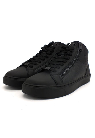 CALVIN KLEIN Sneaker High Uomo Mono Black HM0HM00812 - Sandrini Calzature e Abbigliamento