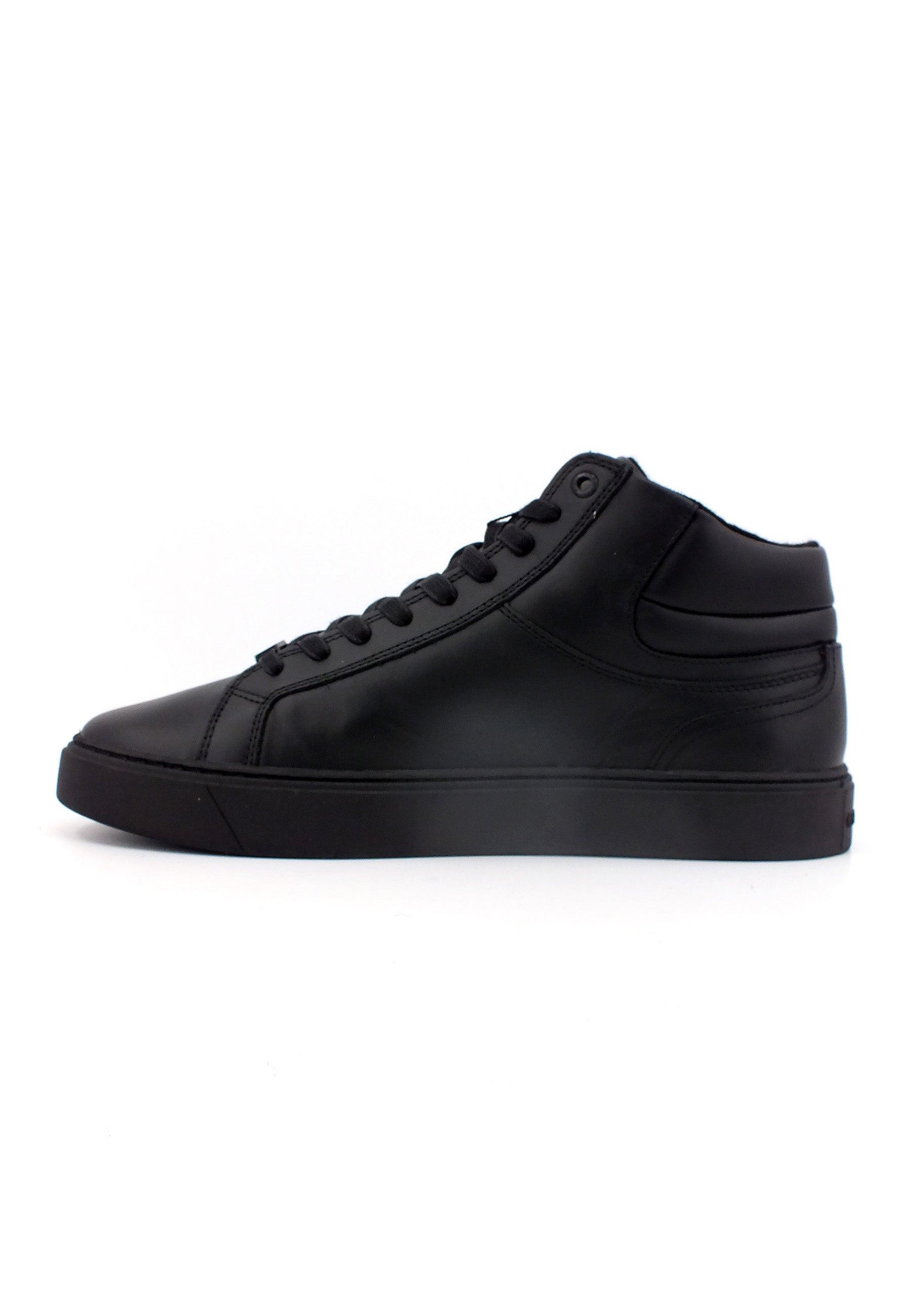 CALVIN KLEIN Sneaker High Uomo Triple Black HM0HM01269 - Sandrini Calzature e Abbigliamento