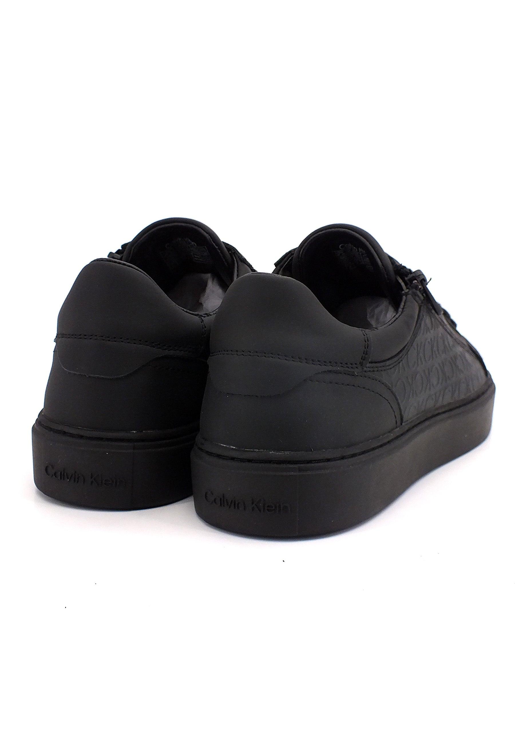 CALVIN KLEIN Sneaker Low Uomo Mono Black HM0HM00813 - Sandrini Calzature e Abbigliamento