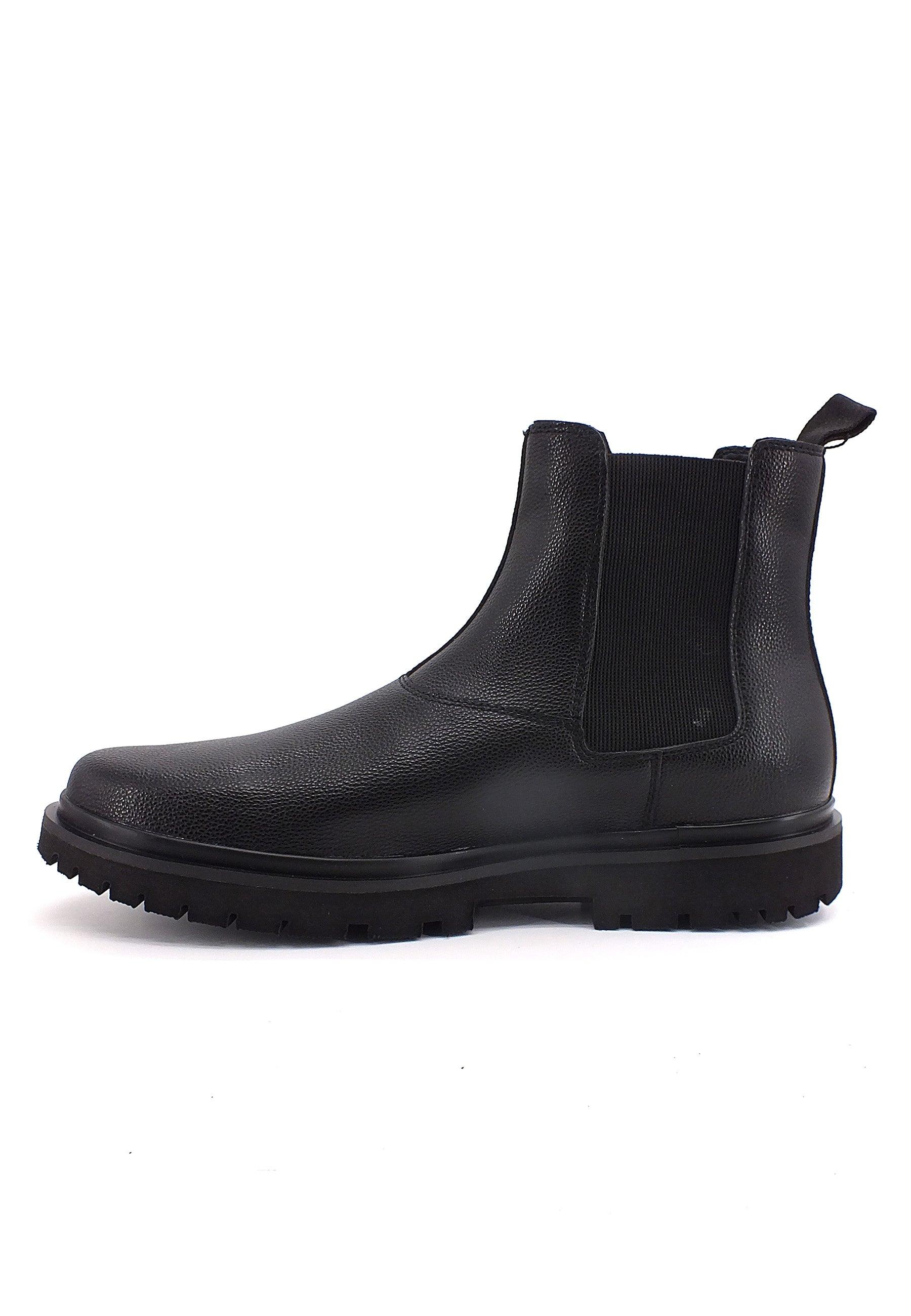 CALVIN KLEIN Stivaletto Lug Mid Chelsea Uomo Black YM0YM00544 - Sandrini Calzature e Abbigliamento