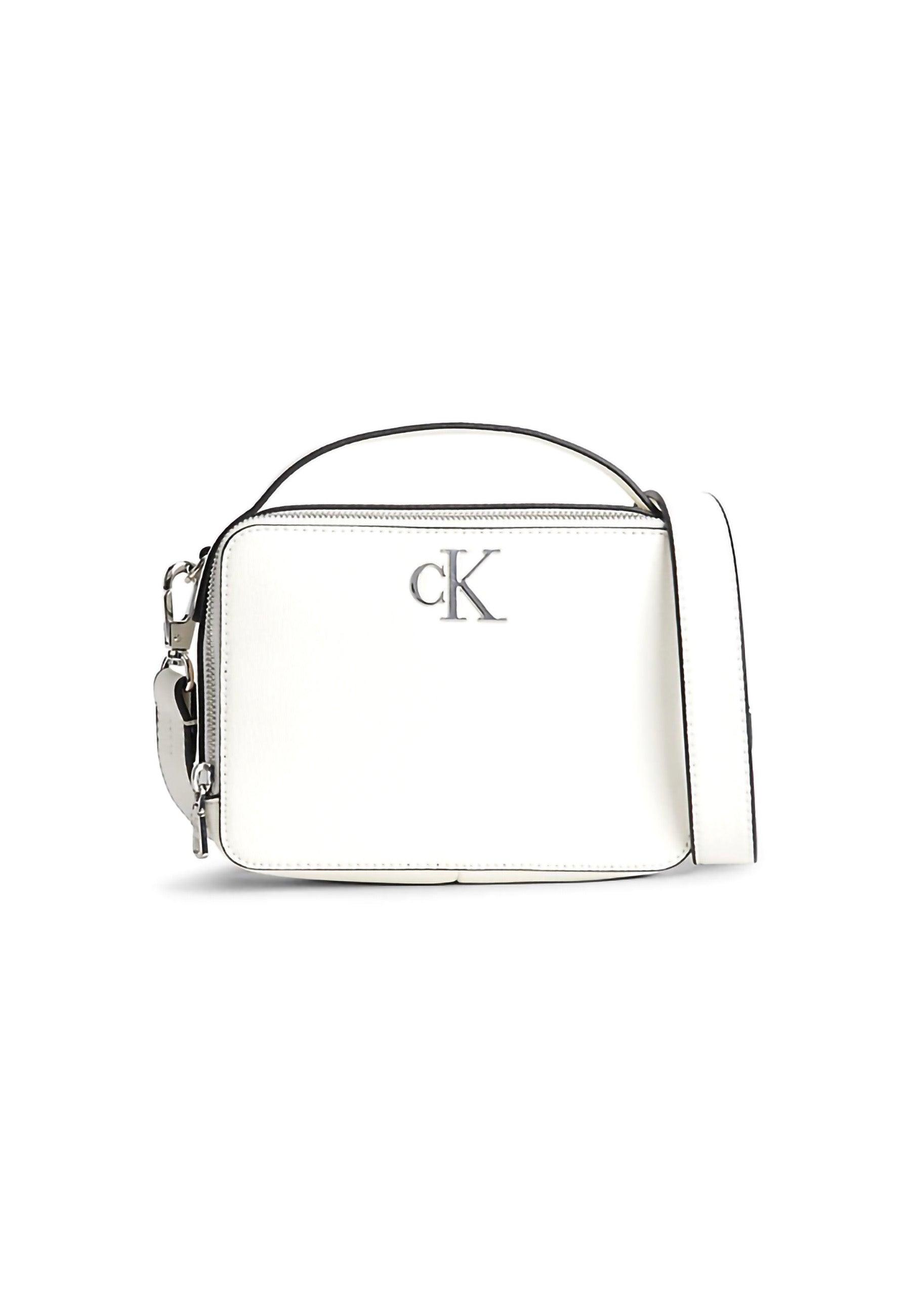 CALVIN KLEIN Tracolla Camera Bag Bright White K60K610683 - Sandrini Calzature e Abbigliamento