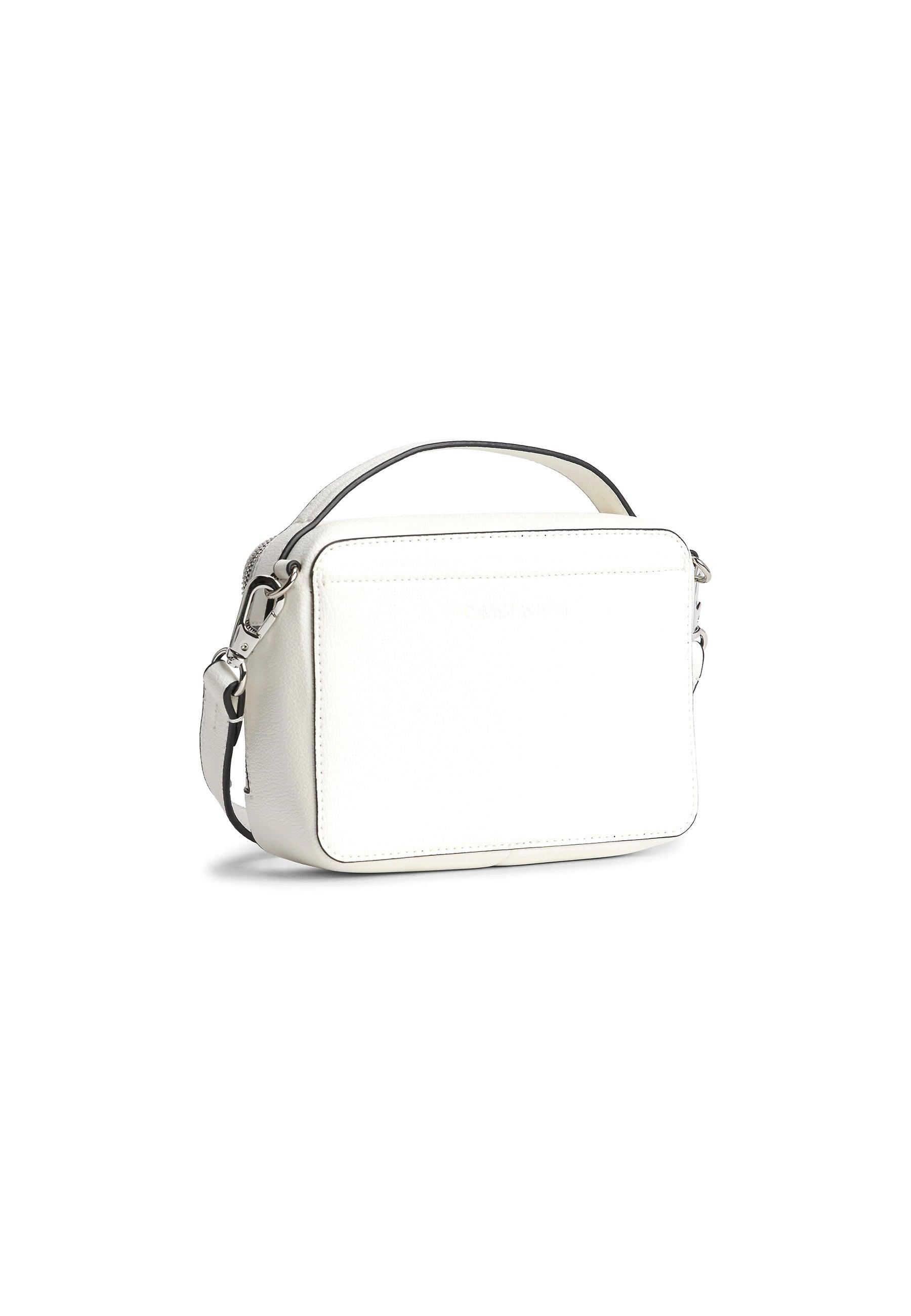 CALVIN KLEIN Tracolla Camera Bag Bright White K60K610683 - Sandrini Calzature e Abbigliamento