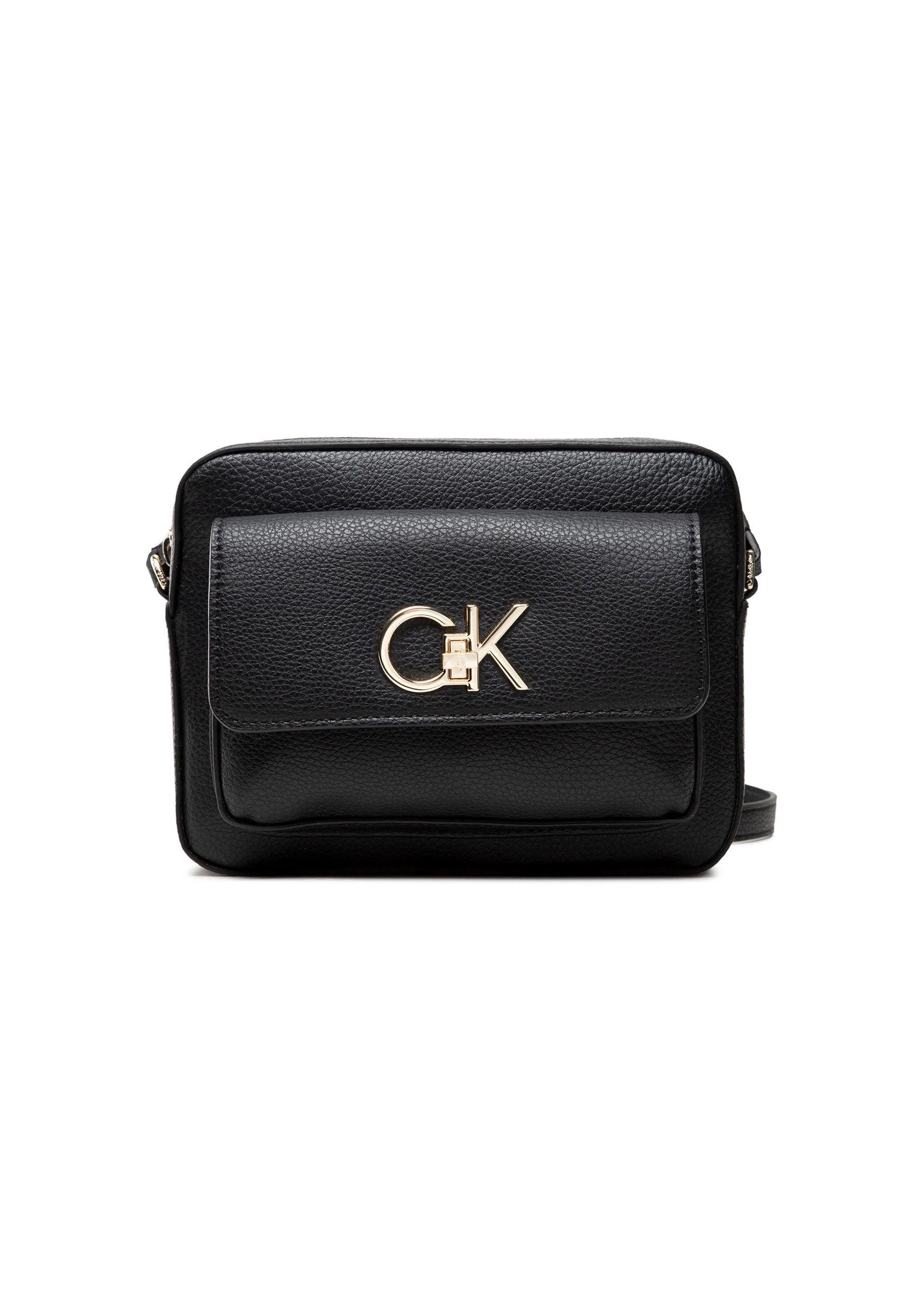 CALVIN KLEIN Tracolla Re-Lock Camera Bag Black K60K609397 - Sandrini Calzature e Abbigliamento