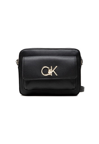 CALVIN KLEIN Tracolla Re-Lock Camera Bag Black K60K609397 - Sandrini Calzature e Abbigliamento