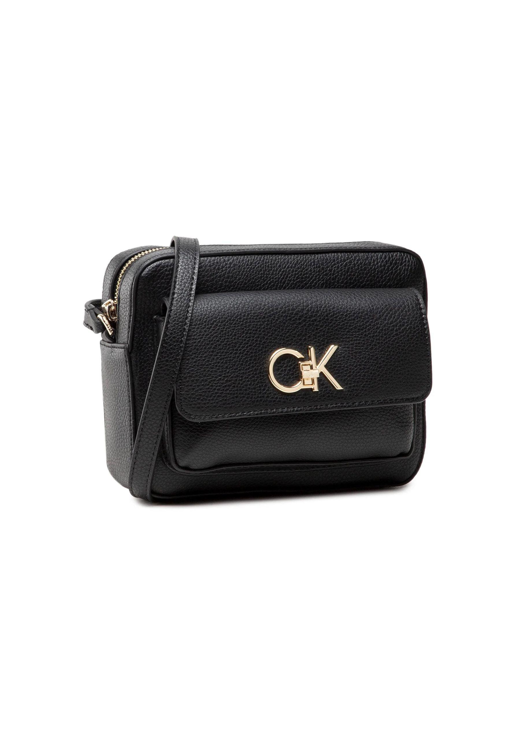 CALVIN KLEIN Tracolla Re-Lock Camera Bag Black K60K609397 - Sandrini Calzature e Abbigliamento