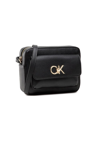 CALVIN KLEIN Tracolla Re-Lock Camera Bag Black K60K609397 - Sandrini Calzature e Abbigliamento