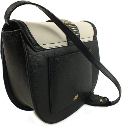 CAVALLI Class Incognito Borsa Donna Pelle OFF WHITE BLACK CLM.003 - Sandrini Calzature e Abbigliamento
