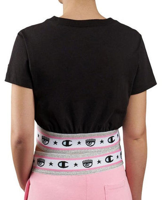 CHAMPION By Chiara Ferragni Top Black 113559 - Sandrini Calzature e Abbigliamento