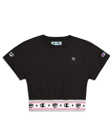CHAMPION By Chiara Ferragni Top Black 113559 - Sandrini Calzature e Abbigliamento