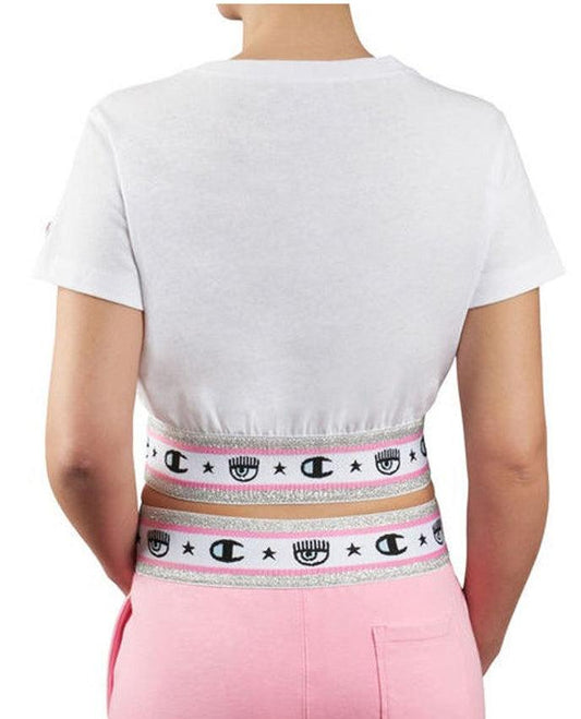 CHAMPION By Chiara Ferragni Top White 113559 - Sandrini Calzature e Abbigliamento