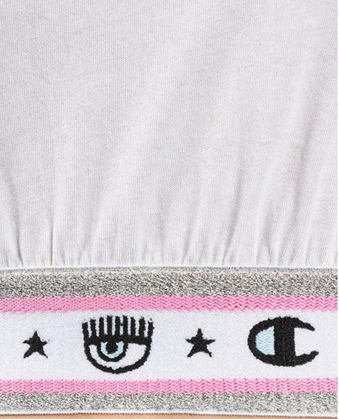 CHAMPION By Chiara Ferragni Top White 113559 - Sandrini Calzature e Abbigliamento