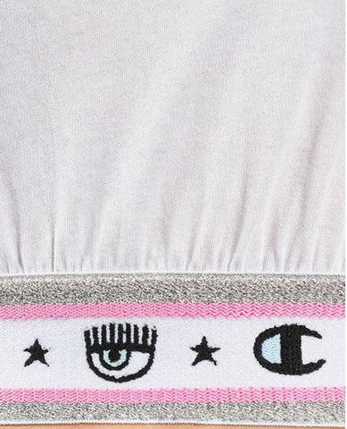 CHAMPION By Chiara Ferragni Top White 113559 - Sandrini Calzature e Abbigliamento