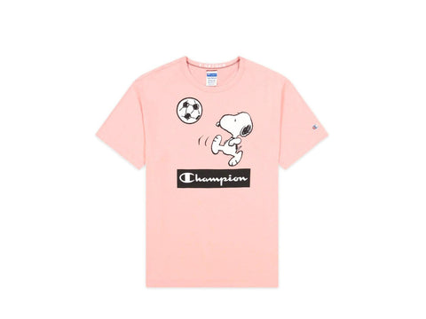 CHAMPION By Todd Snyder T-Shirt Unisex Snoopy Peanuts Coral Rosa 217808 - Sandrini Calzature e Abbigliamento