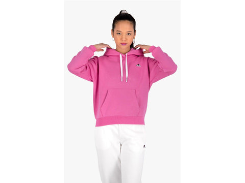 CHAMPION Felpa Cappuccio Logo Purple 114466 - Sandrini Calzature e Abbigliamento